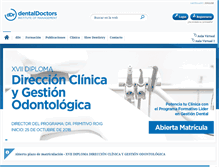 Tablet Screenshot of dentaldoctorsinstitute.com